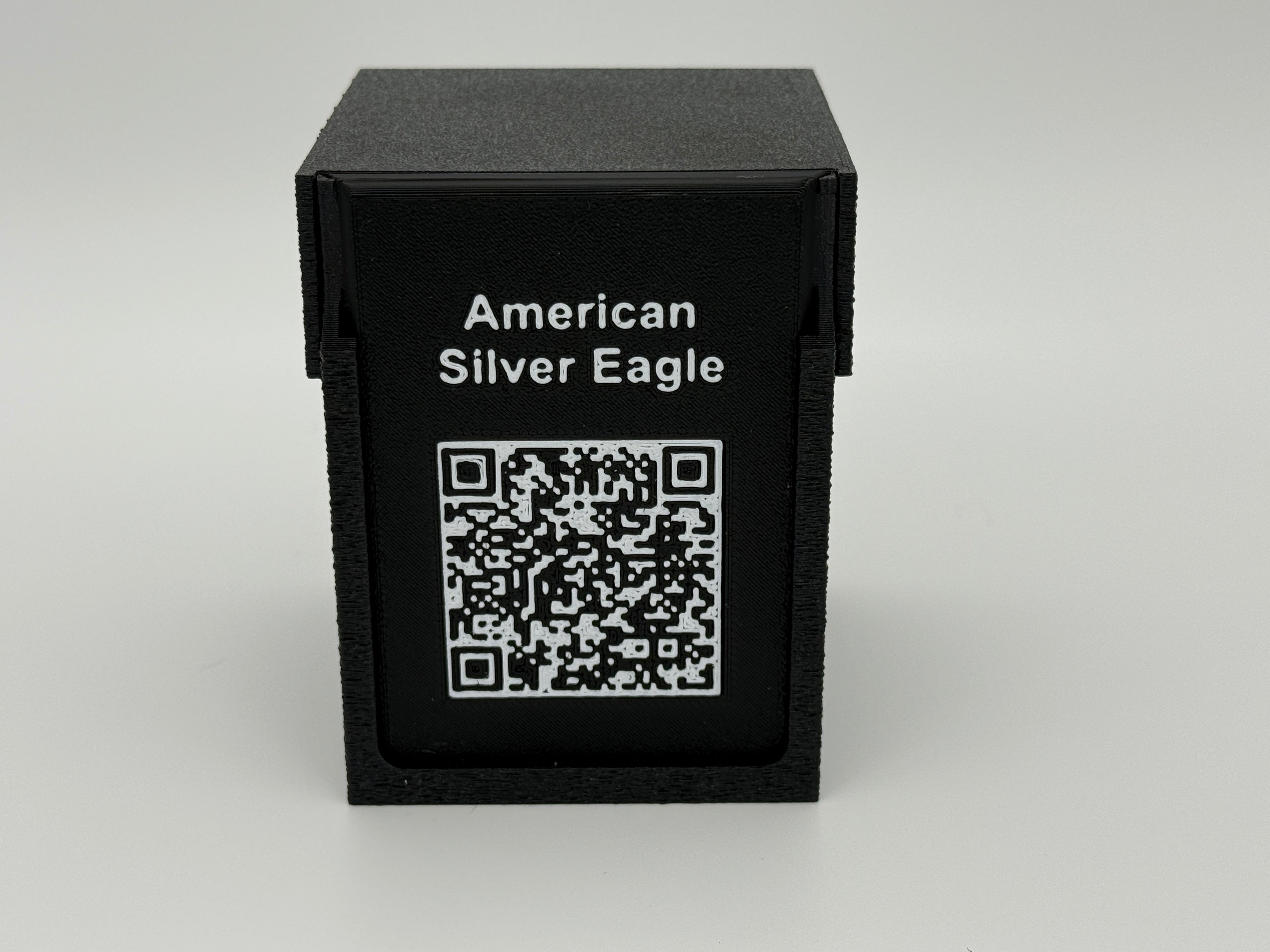 CoinConnex 5x graded coin slab storage box — side view