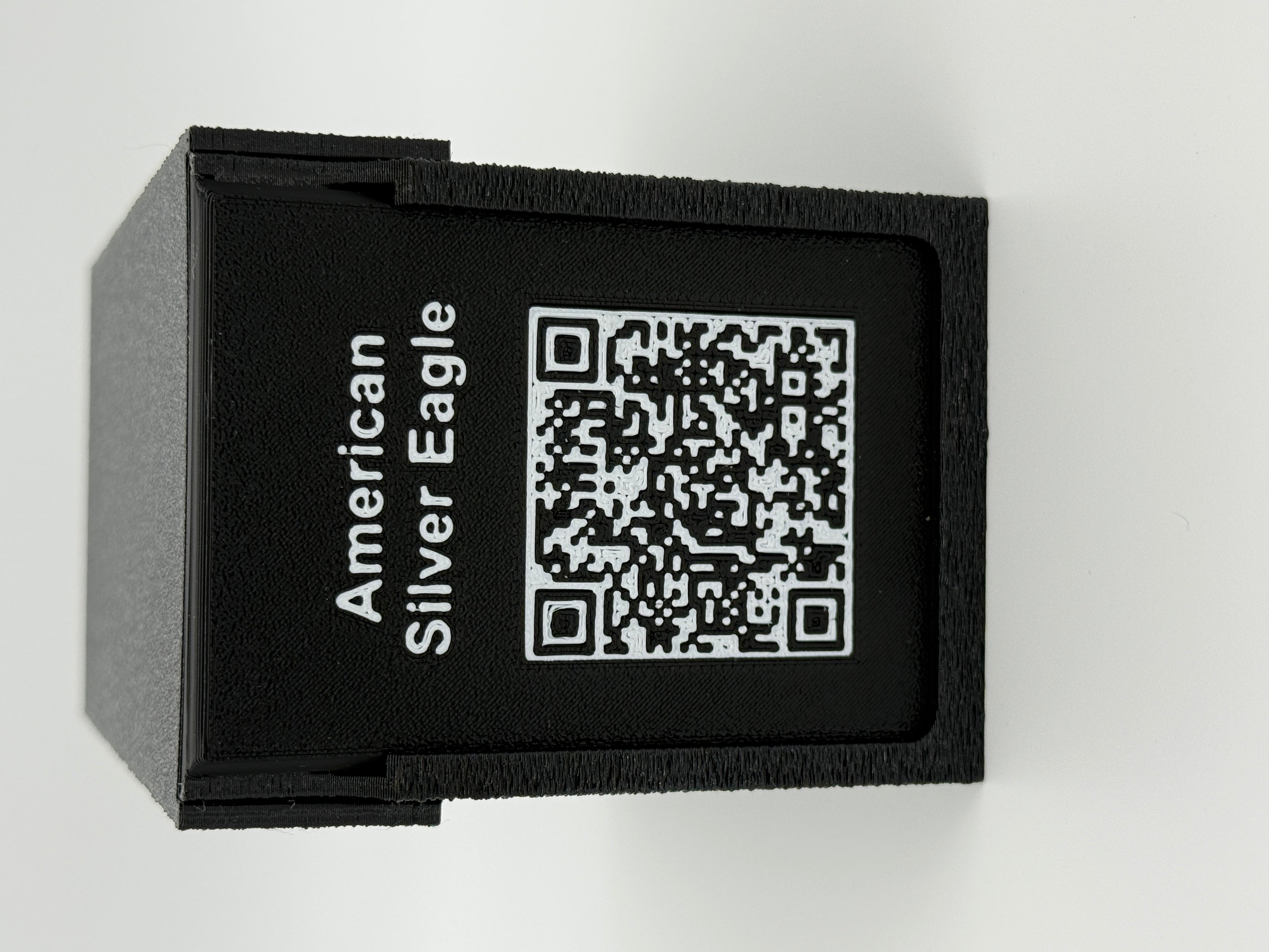 CoinConnex 10x graded coin slab storage box — rear view