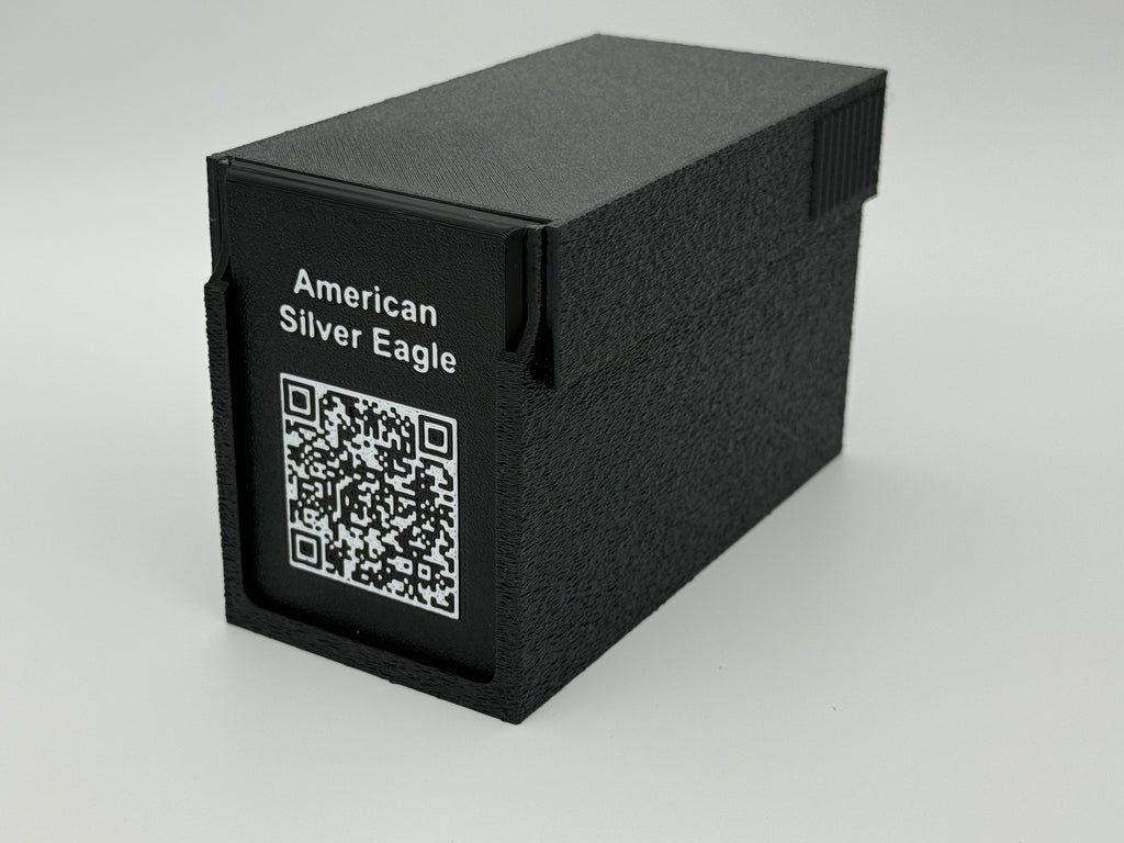 CoinConnex 10x graded coin slab storage box — detail view