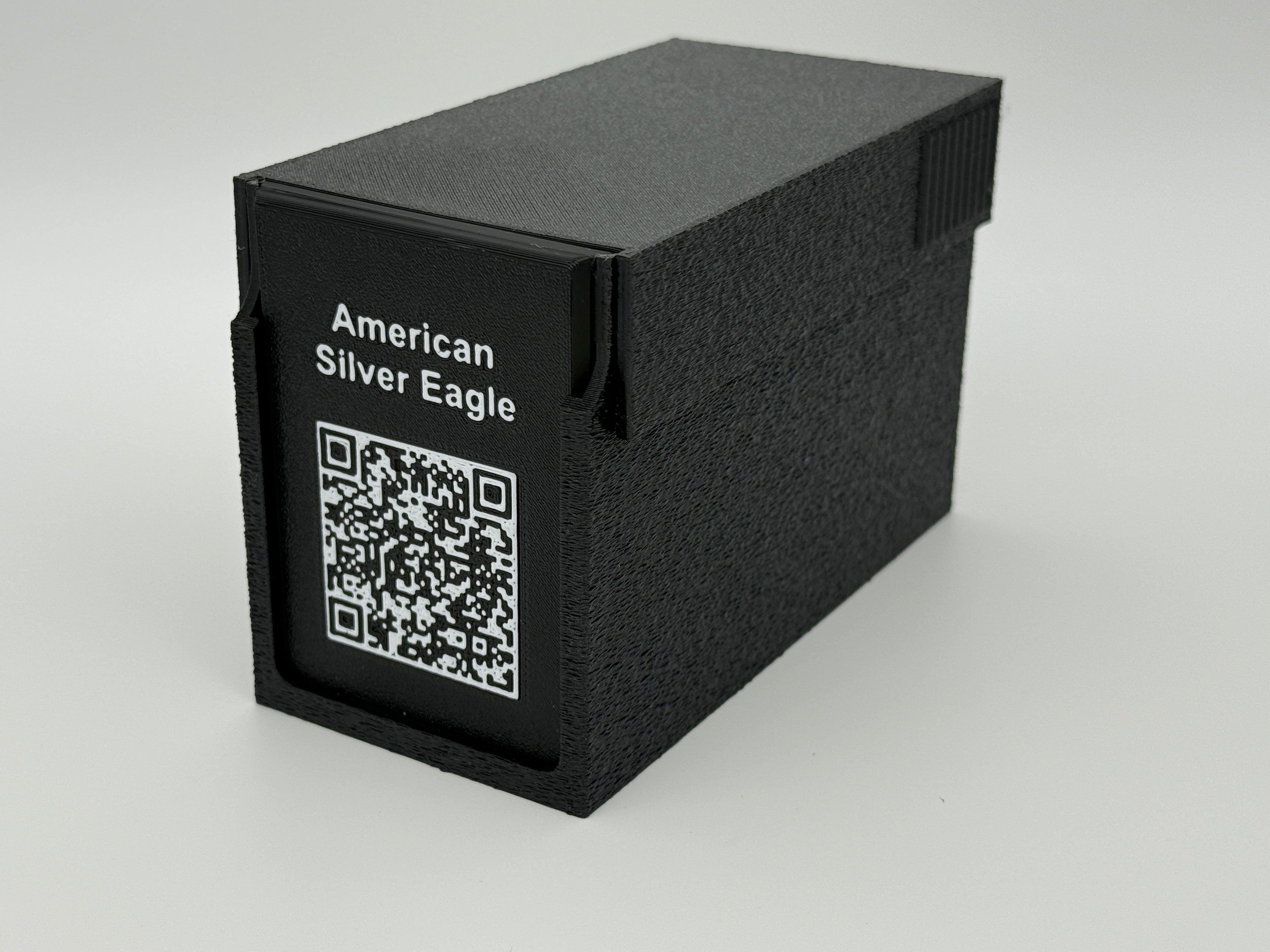 CoinConnex 10x graded coin slab storage box — detail view
