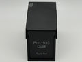 Black 3D-printed CoinConnex 10x storage box for graded coin slabs (NGC, PCGS)