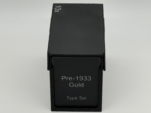 Black 3D-printed CoinConnex 10x storage box for graded coin slabs (NGC, PCGS)