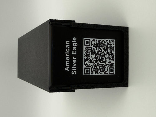 CoinConnex 15x graded coin slab storage box — angled view