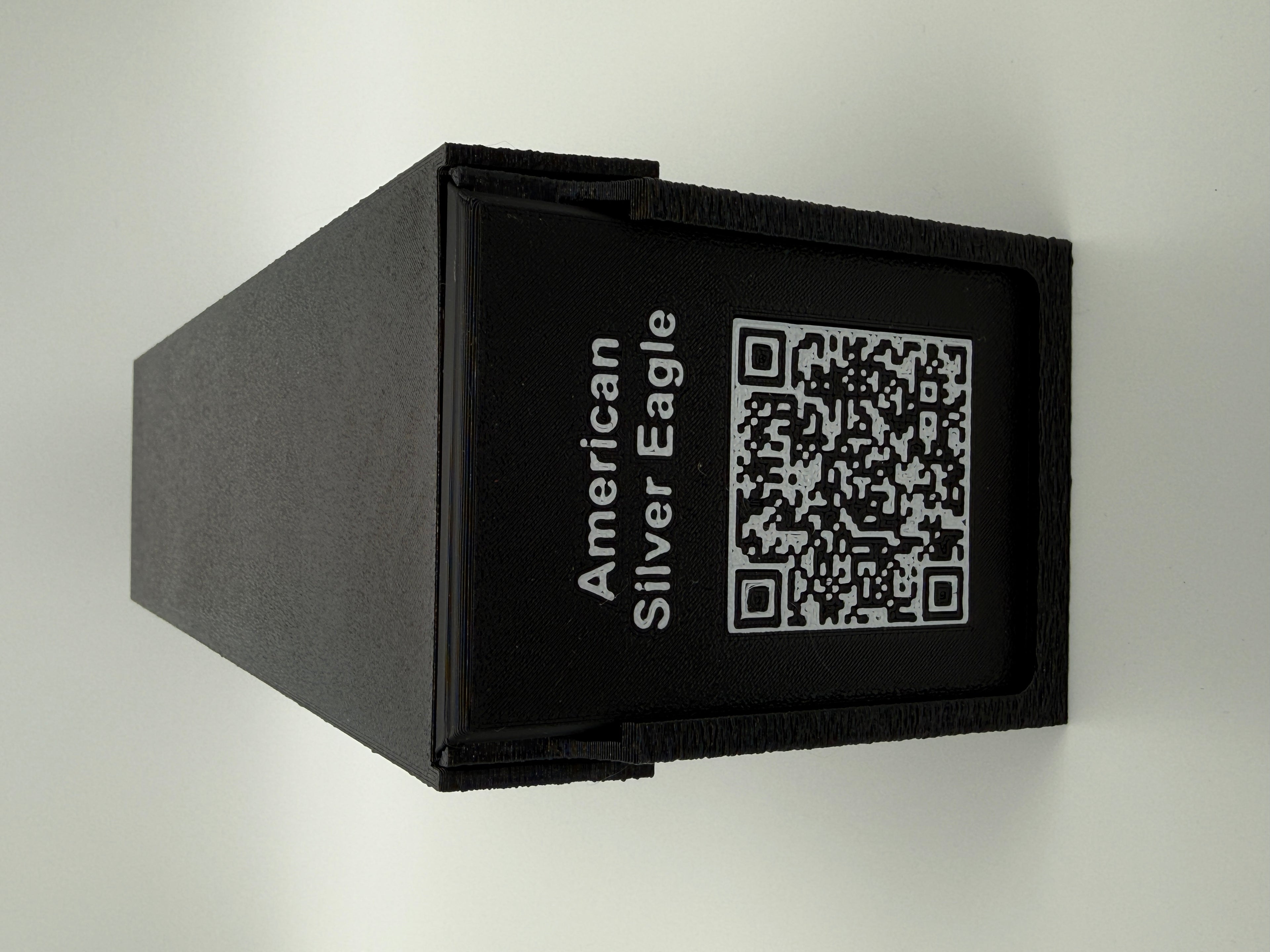 CoinConnex 20x graded coin slab storage box — angled view
